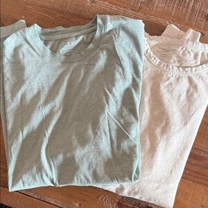 Banana Republic T-shirts, one Vintage one Premium Wash large